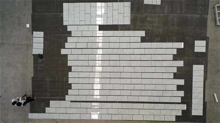 Bianco Carrara 이탈리아 대리석 타일