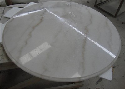 원형 대리석 식탁