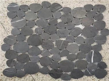 회색 대리석 모자이크 타일