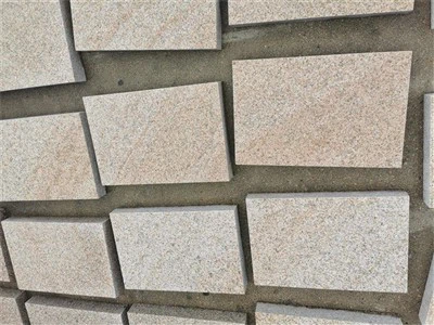 화강암 야외 포장 기계